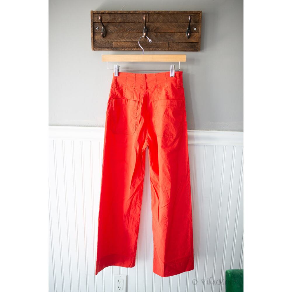 Anthropologie The Colette Cropped Wide-Leg Pants by Maeve 24 - Picture 4 of 4